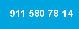 911 580 78 14